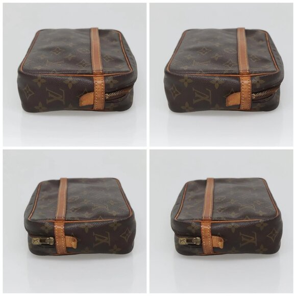 LOUIS VUITTON Monogram Compiegne 23 Clutch Bag M51847 LV Auth BA3882 - Picture 16 of 16